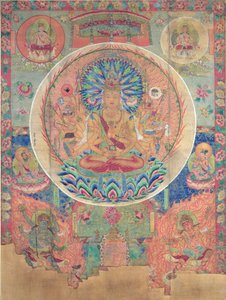 The Mandala of Sahasrabhuja Avalokitesvara, Tunhuang
